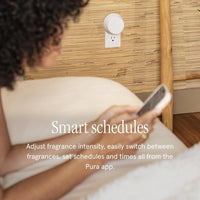 Pura & Guy Fox Home Scent Refill - Smart Air Diffuser - Up to 120-Hours of Luxury Fragrance per Refill - Home Essential - Clean & Safe Diffuser Fragrance - 2 Pack, SoHo