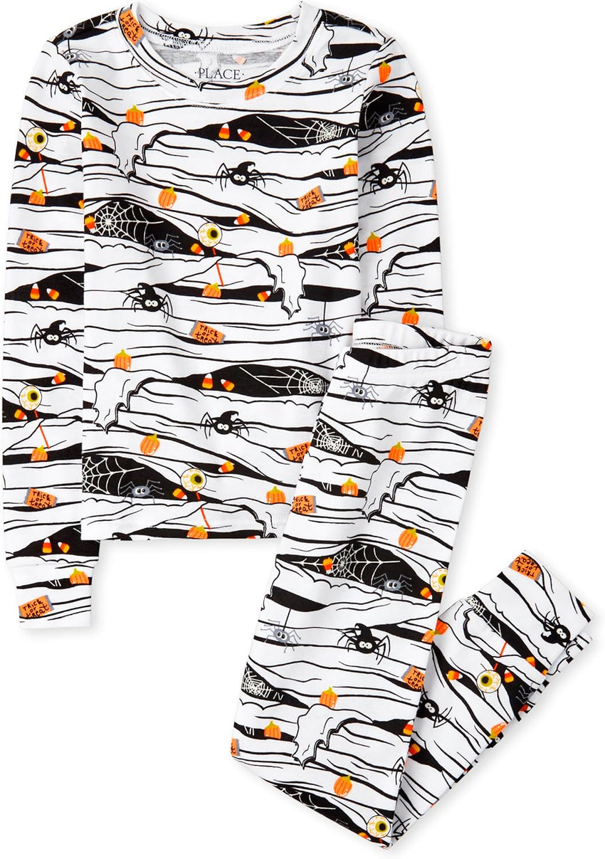 The Children's Place Family Matching, Christmas and Holiday Pajama Sets, Cotton