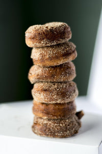 Carpe Donut Organic Apple Cider Cinnamon Sugar or Plain Donut (Cinnamon Sugar, 72)