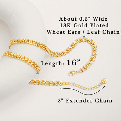 Aobei Pearl 18K Gold Plated Paperclip Chain Choker Satellite Chain Freshwater Cultured Biwa Pearl Pendant Necklace Dainty Turquoise Jewelry for Women