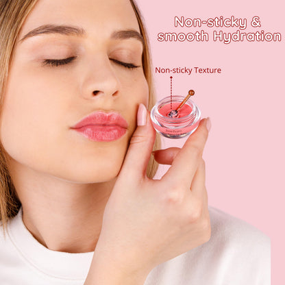 Original My Bee Balm Lip Balm - 2 pack Hydrating Balm Honey Pot for Dry, Chapped & Cracked Lips - Enriched with Propolis, Honey & Vitamin E - Soften, Smooth & Reduce Lip Lines