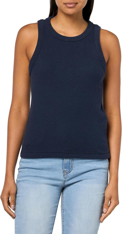 Dockers® Women's Rib Tank Slim Fit with Loft Knit, Navy Blazer, Small  ( Clearance )