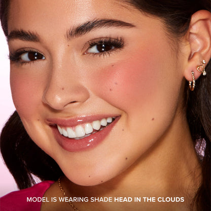 Too Faced Cloud Crush Blush | Buildable, Blendable, High Pigment Color, Vegan + Cruelty Free, 0.17 oz, Super Candy Clouds