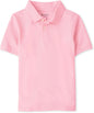 The Children's Place Boys' Uniform Short Sleeve Pique Polo