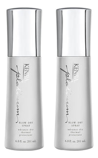 Kenra Platinum Blow-Dry Spray | Time-Saving Heat Protectant | Detangles, Smooths, and Softens | Eliminates Frizz & Resists Humidity | Medium To Coarse Hair