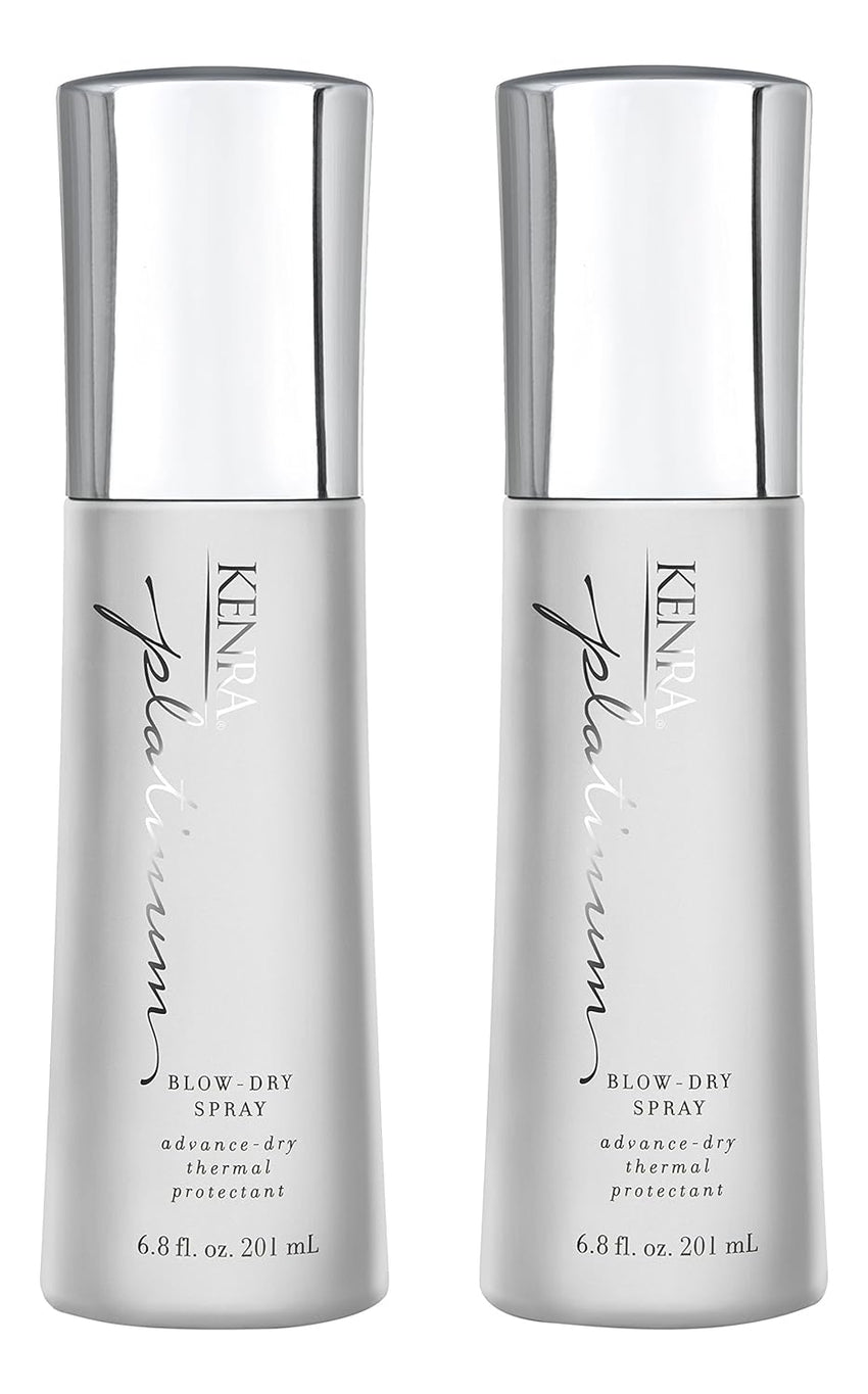 Kenra Platinum Blow-Dry Spray | Time-Saving Heat Protectant | Detangles, Smooths, and Softens | Eliminates Frizz & Resists Humidity | Medium To Coarse Hair