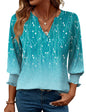 Blue-green Floral4X-Large