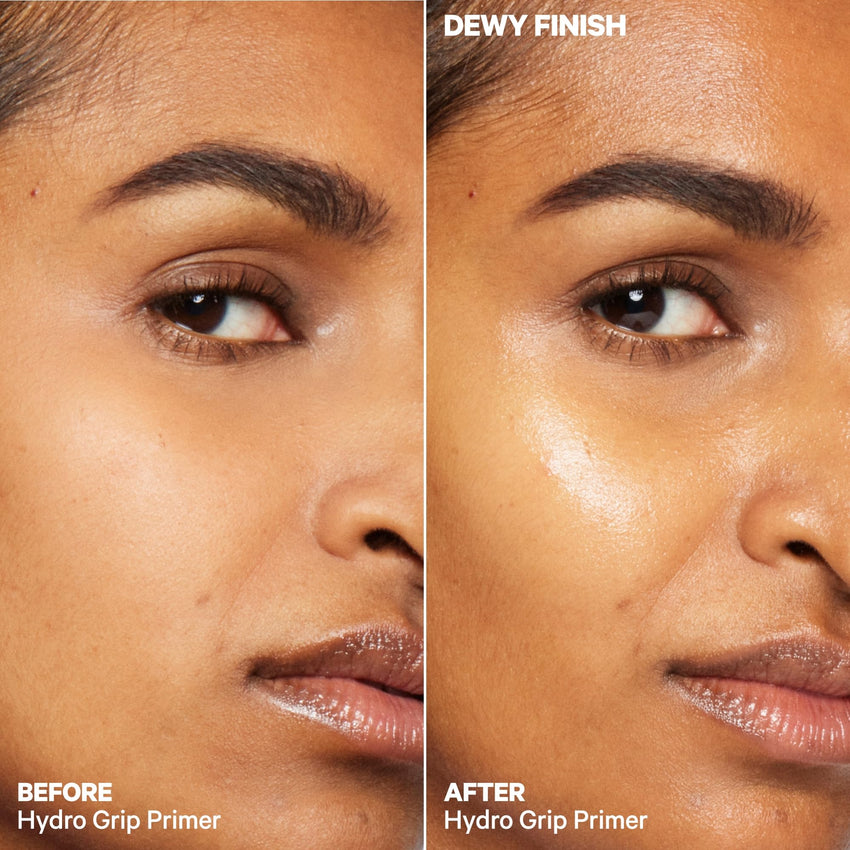 Milk Makeup Hydro Grip Primer with Hyaluronic Acid + Niacinamide – Hydrating Face Primer Grips Makeup for Up to 12 Hours – Silicone-Free, Lightweight Gel with Dewy Finish – 0.33 oz