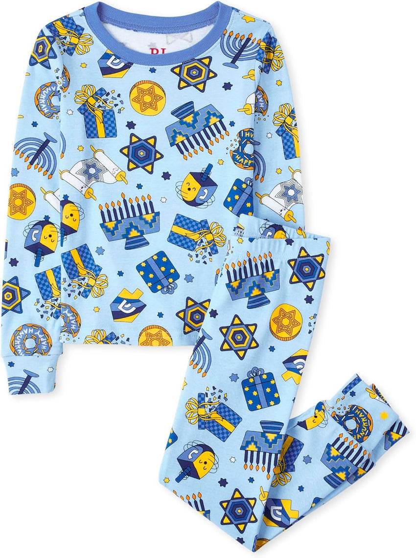 The Children's Place Family Matching, Christmas and Holiday Pajama Sets, Cotton