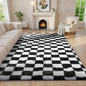 Ophanie Area Rugs for Living Room Bedroom, Upgrade Non-Slip Fluffy Soft Grey Shag Carpet, Indoor Floor Gray 4x6 Fuzzy Shaggy Living Room Plush Rug for Kids Home Dorm Decor Aesthetic