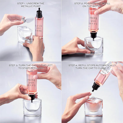 Lancôme La Vie Est Belle Eau de Parfum - Long Lasting Fragrance with Notes of Iris, Earthy Patchouli, Warm Vanilla & Spun Sugar - Floral & Sweet Women's Perfume