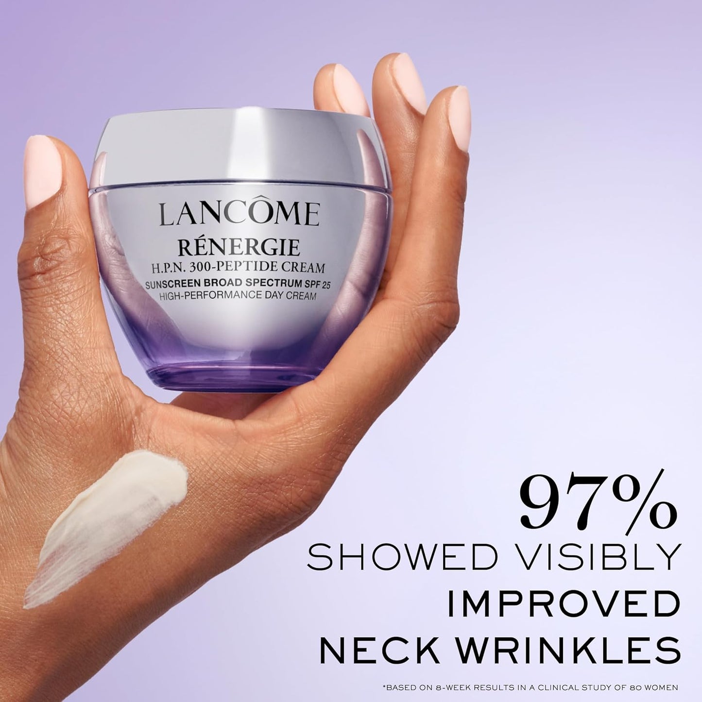 Lancôme Rénergie H.P.N. 300-Peptide Cream SPF 25 Face Cream - Anti-Aging Moisturizer, Targets Fine Lines, Wrinkles & Dark Spots - SPF 25 Sunscreen Protection