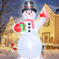 8FT Christmas Inflatables Nativity Scene, Blow Up Christmas Nativity Scene, LED Lighted The Birth of Jesus Scene Inflatables Decor, Christmas Outdoor Inflatable Decor for Xmas Yard Lawn Patio