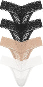 Victoria's Secret Women's Lace Thong Underwear, Panties for Women, Multi Pack (XS-XXL)
