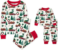 The Children's Place Family Matching, Christmas and Holiday Pajama Sets, Cotton