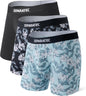 Separatec Mens Underwear with Pouch Moisture Wicking Dual Pouch Boxer Briefs Rayon From Bamboo Underwear Men, Halloween Theme