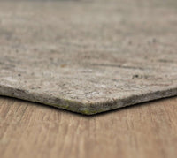 Mohawk Home 8' x 10' Non Slip Grip Rug Pad 1/4" Thick Dual Surface Felt Cushion + Rubber Gripper - Safe for All Floors