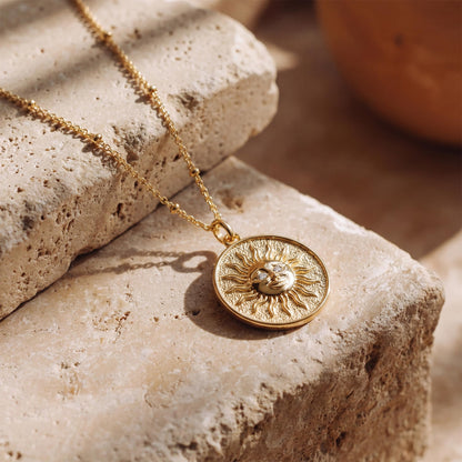 MEVECCO Layered Heart Necklace Pendant Handmade 18k Gold Plated Dainty Gold Choker Arrow Bar Layering Long Necklace for Women