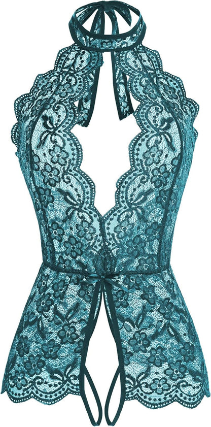 Ababoon Women One Piece Lingerie Lace Sexy Baby Dolls Teddy Sleepwear