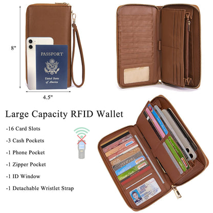 Large Crossbody Bags Ladies Shoulder Handbags Purse and Wallet Set for Women Totes Hobo Purses