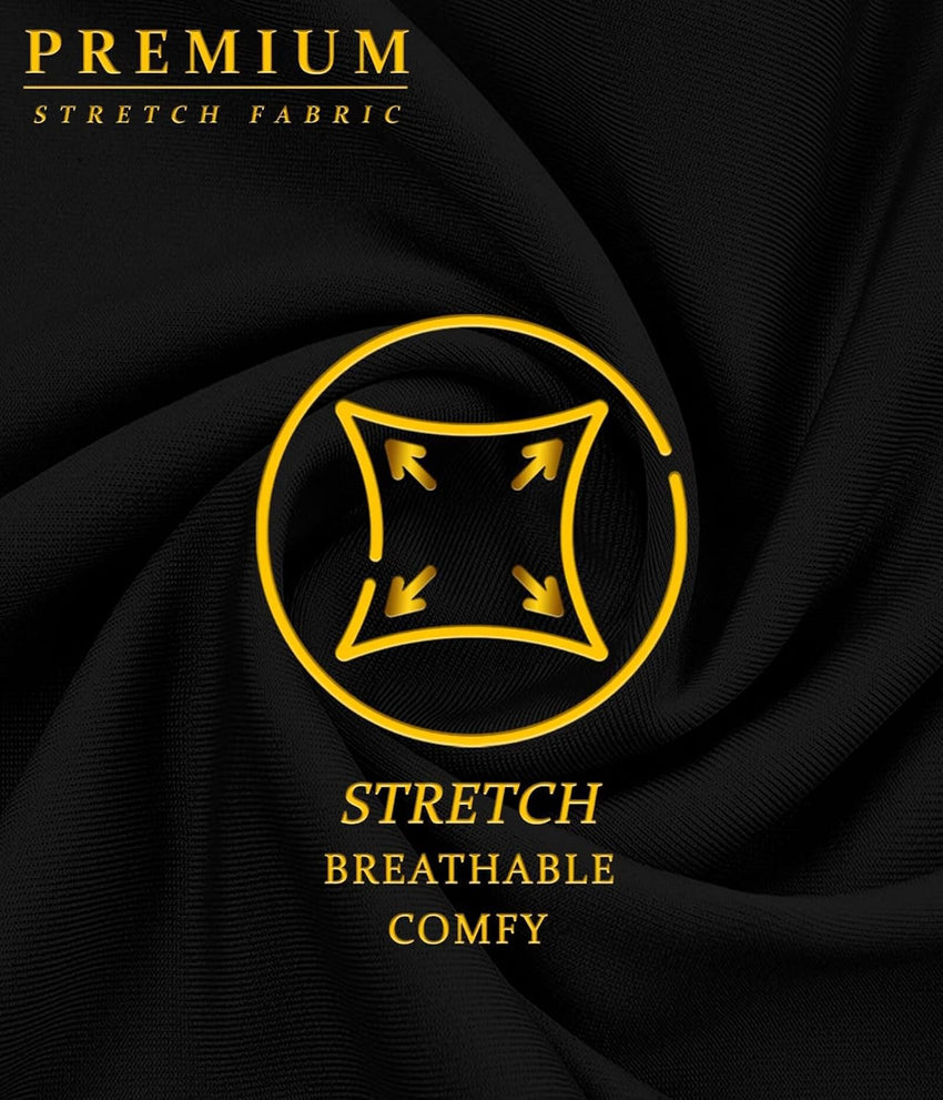 Hybrid & Company Women's Techno/Scuba Stretchy Office Pencil Skirt Made in USA