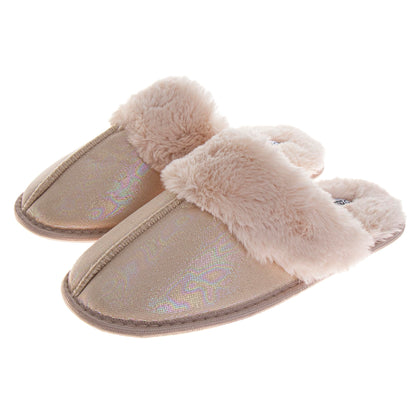 Avalanche Womens Fuzzy Slippers Plush Indoor House Shoes Cute Cozy Slip-On Soft Comfy Bedroom Slides Size 5-10 US Womens