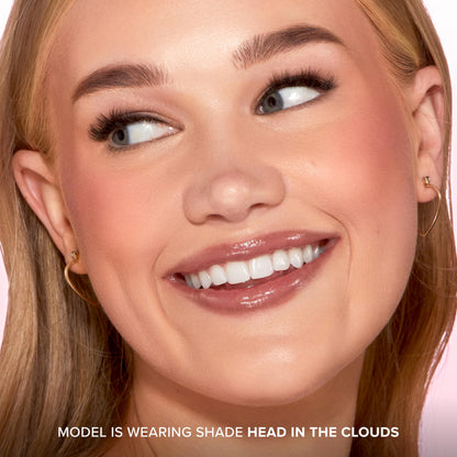 Too Faced Cloud Crush Blush | Buildable, Blendable, High Pigment Color, Vegan + Cruelty Free, 0.17 oz, Super Candy Clouds