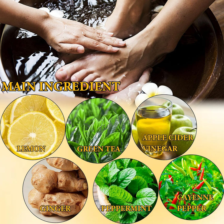 15 PCS Herbal Detox & Shaping Cleansing Foot Beads,Body Foot Soak for Men & Women,Herbal Foot Massage Beads for Body Care(3 Packs）