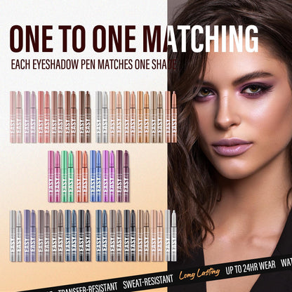 Jolilab Eyeshadow Stick Set, 8 Colors Matte Professional Bright-Colored Contouring and Highlight Eyeshadow Stick, Cream Waterproof Long Lasting High Pigmented Eye Shadow. (8, EYESHADOW B)