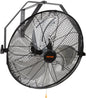 VEVOR 18 inch Wall Mount Fan Waterproof 2 Packs, 3 speed High Velocity 4000 CFM Industrial Wall Fan for Indoor, Commercial, Residential, Warehouse, Greenhouse, Workshop, Basement, Garage,Black