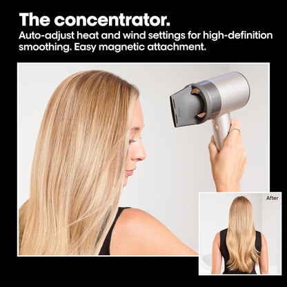 AirLight Pro Hair Dryer - Augmented with Infrared Light, Tested on All Hair Types, Fast Drying Without Damage