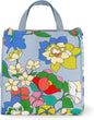 Kate Spade New York, Portable Soft Cooler Lunch Bag with Silver Insulated Interior Lining and Storage Pocket, Joy Dot