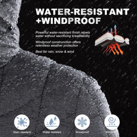 Outdoor Ventures Women's Maryan Hooded Ultra Lightweight Warm Thermolite Long Puffer Coat