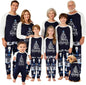 Family Christmas Pajamas Matching Sets - Soft Lettler Print Xmas Pjs for Couples & Kids | Holiday Family Pajamas