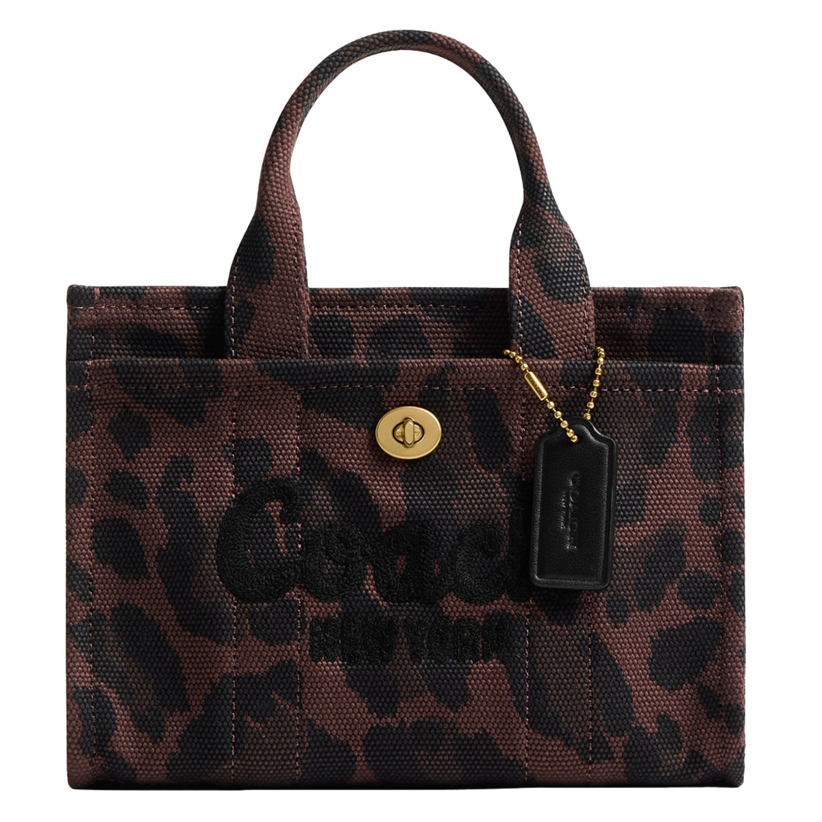 Coach Embroidered Cherry Denim Cargo Tote 20Embroidered Cherry Denim Cargo Tote 20
