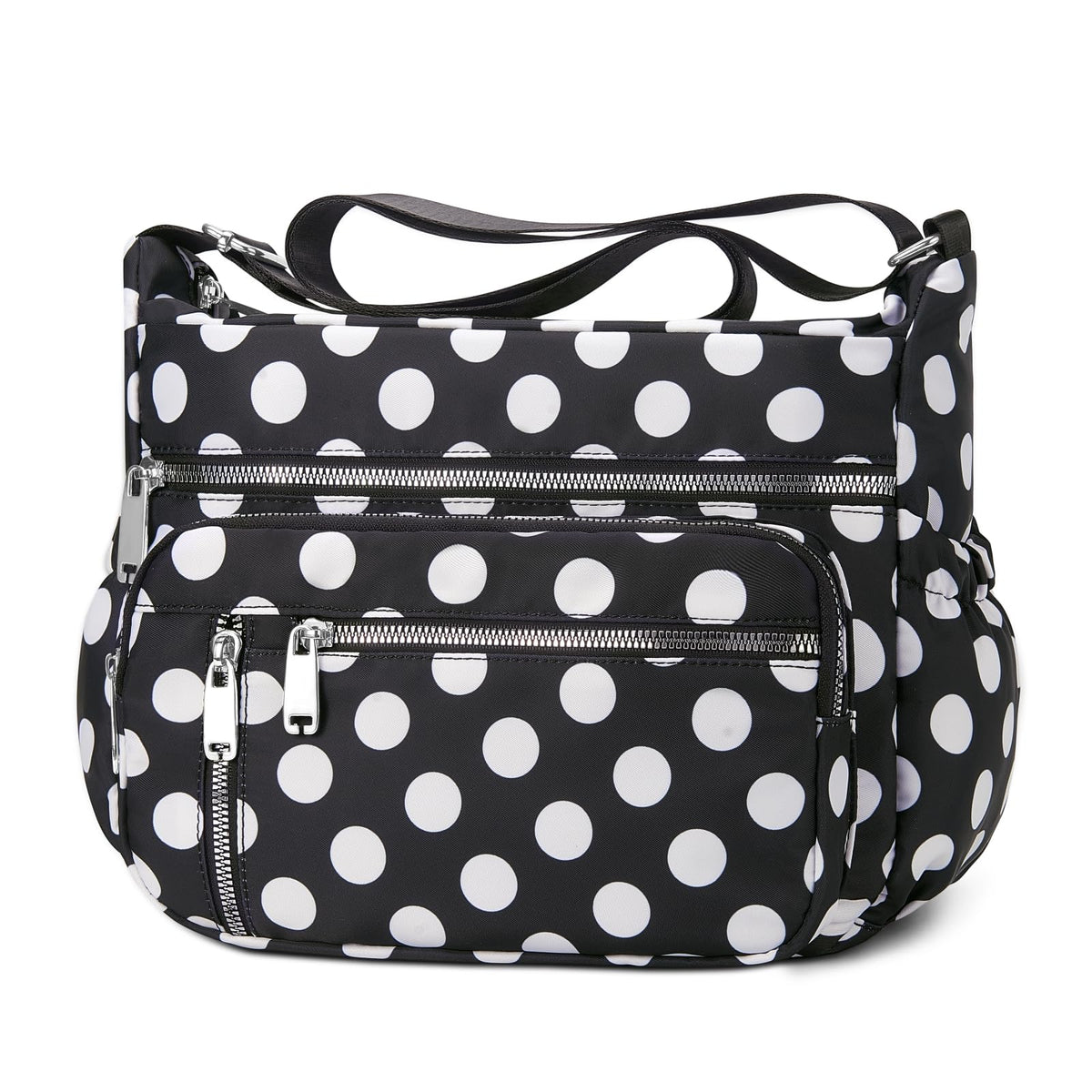 NPBAG Crossbody Bag for Women, Shoulder Purse Handbag Messenger Bag, Trendy Pocketbooks, Waterproof and Multi-Pockets