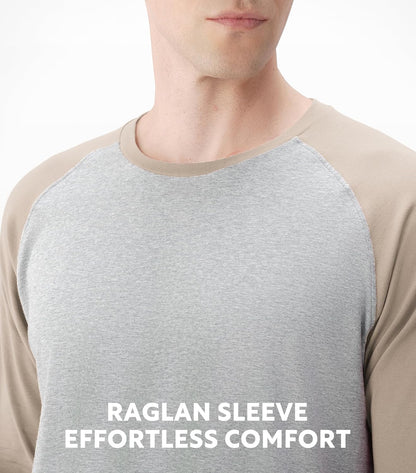 DAVID ARCHY Mens Pajamas Set - Soft Pj Sets for Men Long Sleeve Pajamas Men Cotton Mens Pjs Sets Loungewear with Pockets