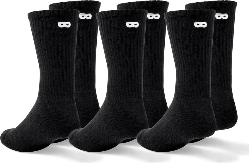Pair of Thieves BOWO Crew Socks Breathable, and Durable Socks for Comfort and Performance