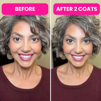 PrimeLash Mascara for Older Women – Volumizing, Incredible Length in 2 Coats – Long-Stay, Zero Clumps, Hypoallergenic (Black)