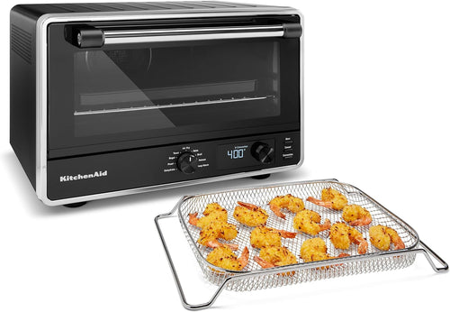 KitchenAid Digital Air Fry Countertop Oven, KCO124BM, Black Matte