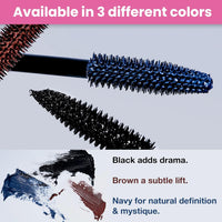 PrimeLash Mascara for Older Women – Volumizing, Incredible Length in 2 Coats – Long-Stay, Zero Clumps, Hypoallergenic (Black)