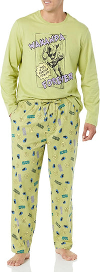 Amazon Essentials Disney | Marvel | Star Wars Men's Flannel Pajama Sleep Sets