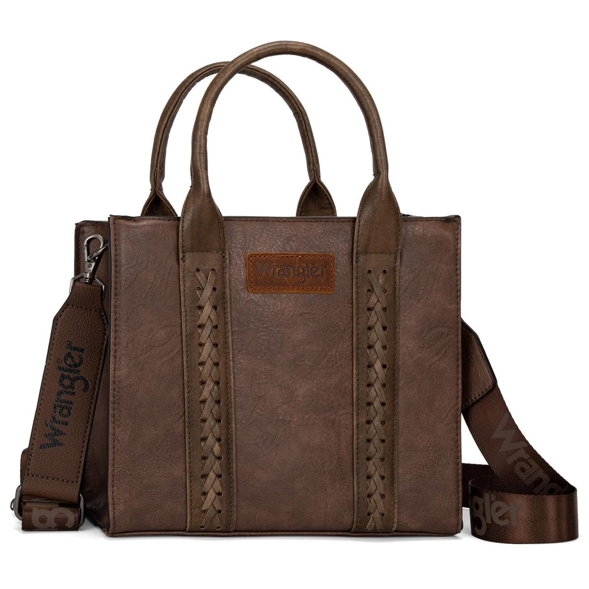 Wrangler Tote Bag for Women Designer Satchel Handbags Top-handle Purses with Strap