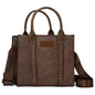Wrangler Tote Bag for Women Designer Satchel Handbags Top-handle Purses with Strap