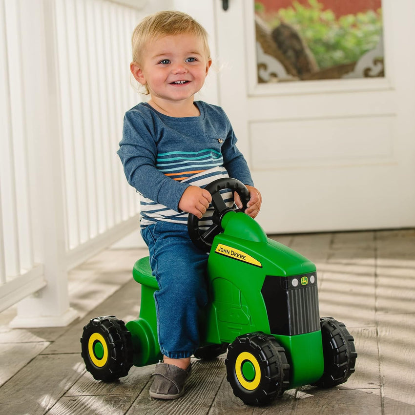 John Deere Sit N Scoot Silhouette Tractor Active Play for Babies