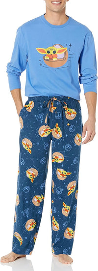 Amazon Essentials Disney | Marvel | Star Wars Men's Flannel Pajama Sleep Sets