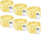 4 Pack 60 LED Fairy Lights Battery Operated with Timer, 20FT Waterproof Twinkle Lights Indoor Outdoor, Cuttable String Lights for Bedroom, Wedding, DIY, Centerpiece, Christmas Decorations (Warm White)