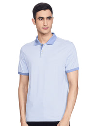 Calvin Klein Men's Jacquard Refined Polo