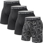 Pair of Thieves Men’s Long Boxer Briefs – Soft, Breathable, Quick Dry Underwear with 4-Way Stretch – Multi-Pack