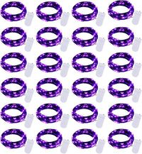 Brightown 12 Pack LED Fairy Lights Battery Operated String Lights - 7ft 20LED Waterproof Silver Wire Firefly Starry Moon Lights for DIY Crafts Wedding Table Centerpieces Party Bedroom Christmas